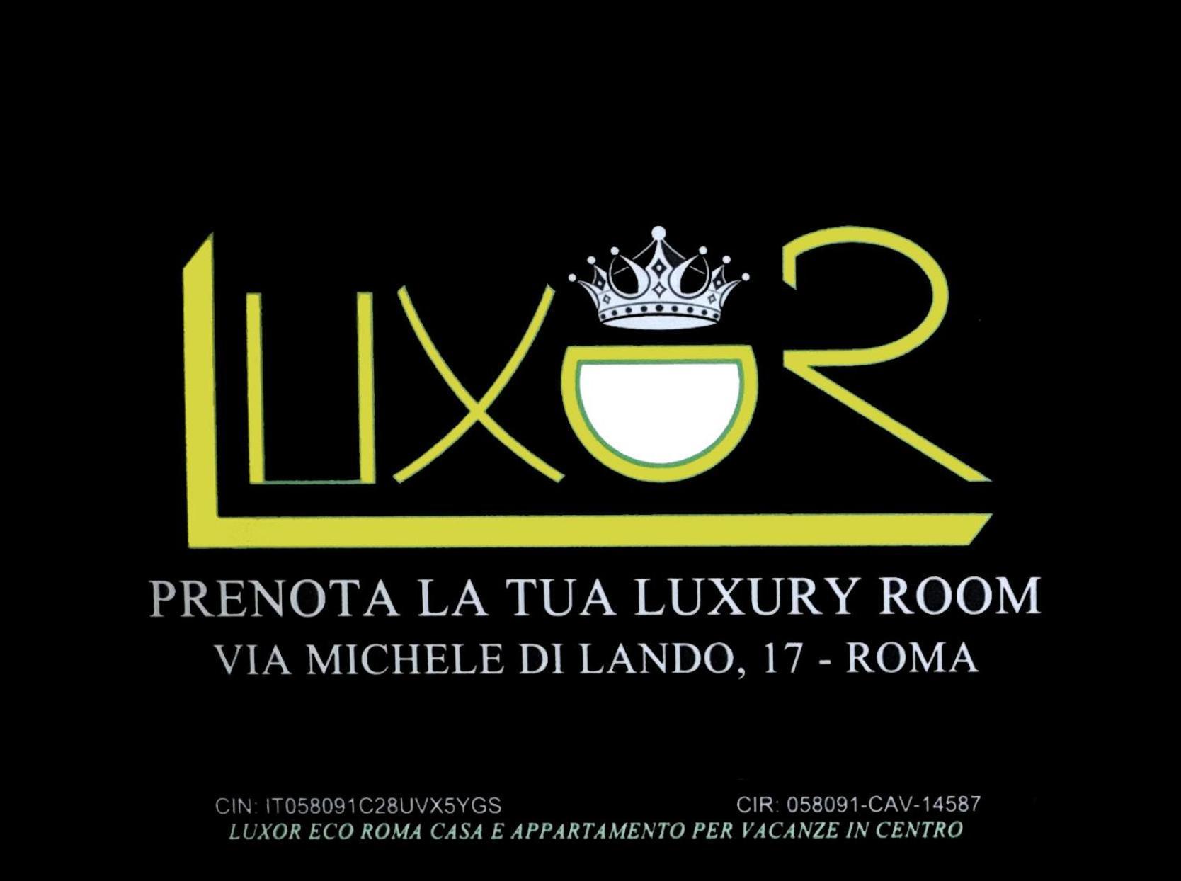 Luxor Eco Roma Casa E Appartamento Per Vacanze In Centro Piazza Bologna, Colosseo, Piazza Di Spagna, Vaticano, San Pietro, Sapienza, Fontana Di Trevi, Piazza Navona, Trastevere, Tiburtina, Termini, Aeroporto 외부 사진